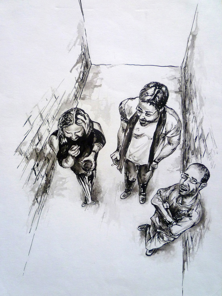 Portrétní vzpomínková kresba